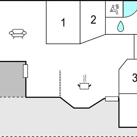 Ferienhaus Torpet Hovborg